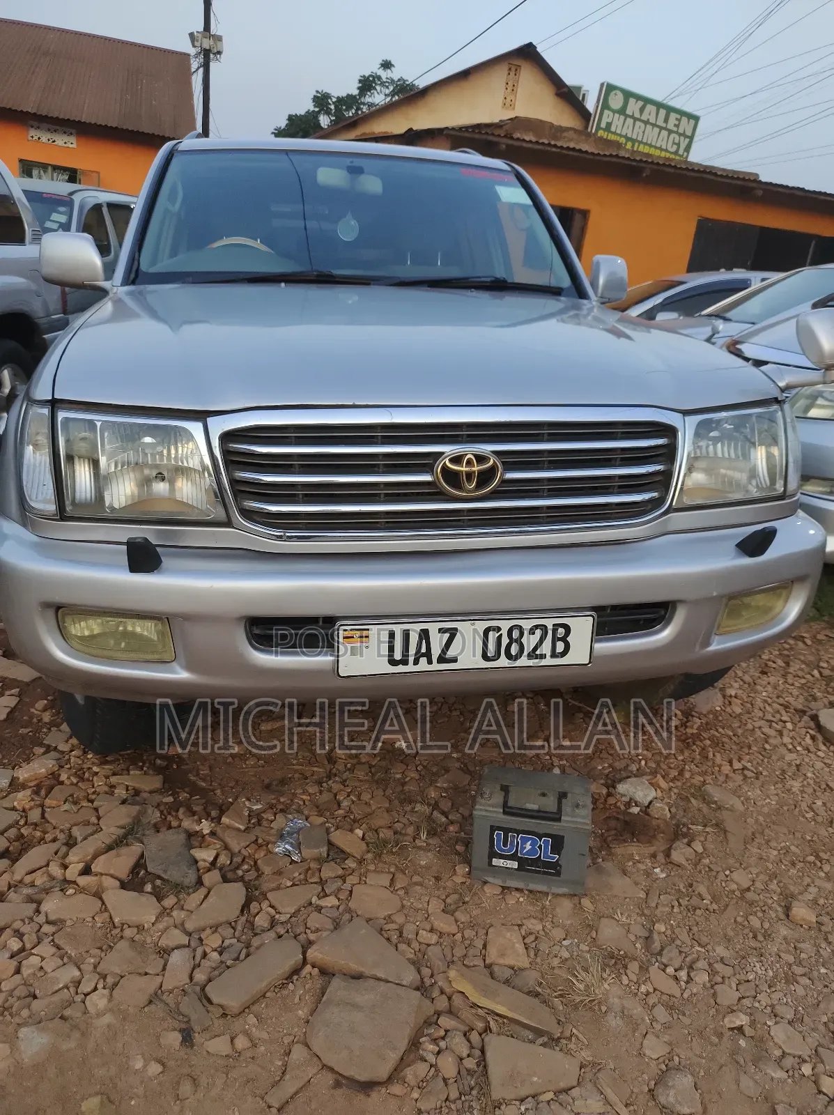 Toyota Land Cruiser Cygnus 4.7 2005 Silver