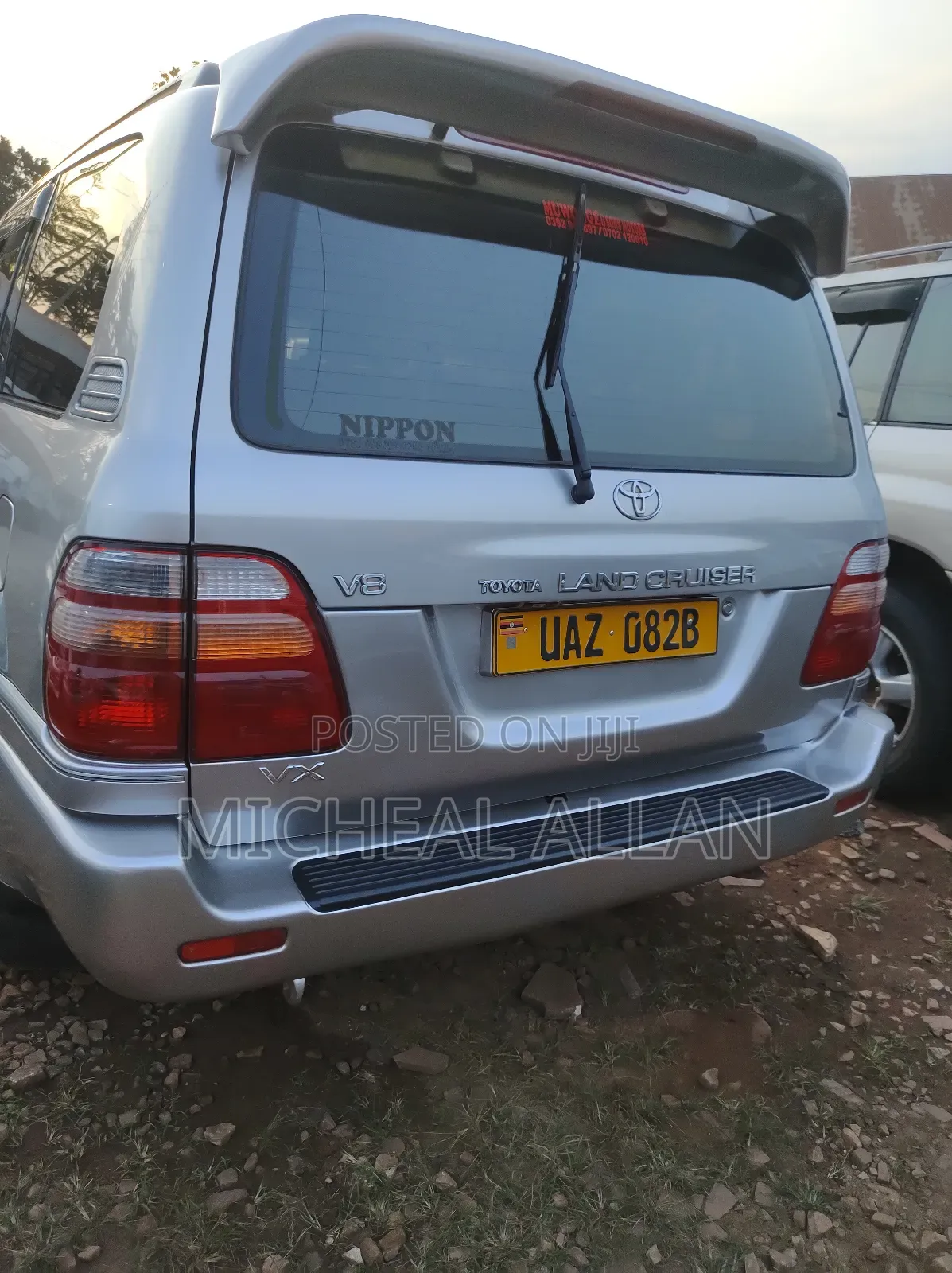 Toyota Land Cruiser Cygnus 4.7 2005 Silver