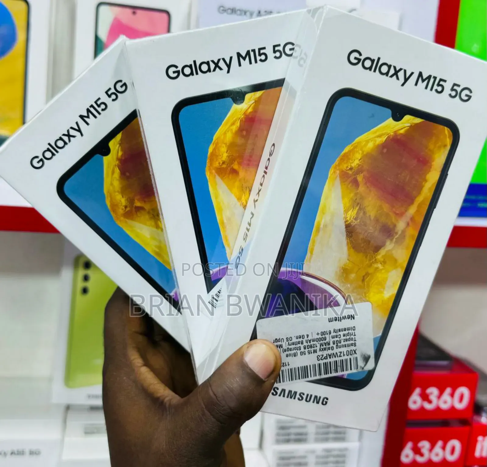 New Samsung Galaxy M15 128 GB Black