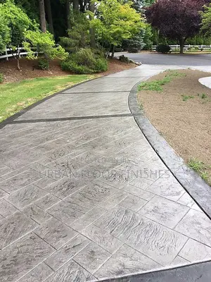 Photo - Stamped Concrete Floor #C-166