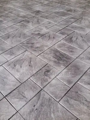 Photo - Stamped Concrete Floor #C-167