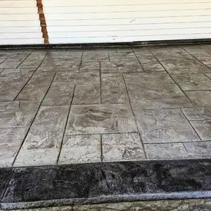 Photo - Stamped Concrete Floor #C-169