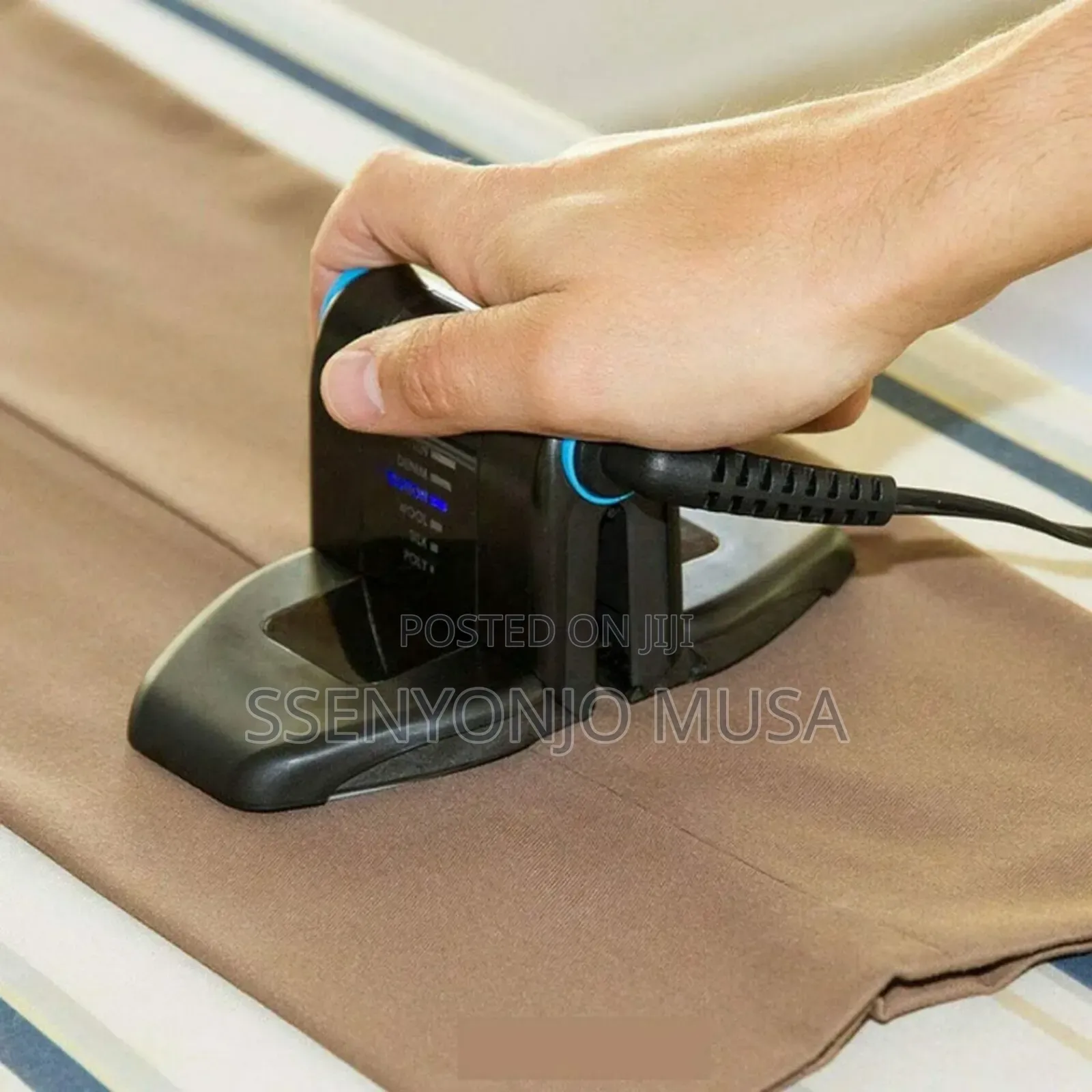 Portable Mini Electric Folding Travel Iron – Dry Wrinkle Remover