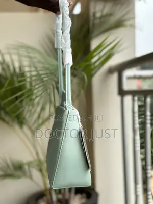 Mint-Green Shoulder Handbag