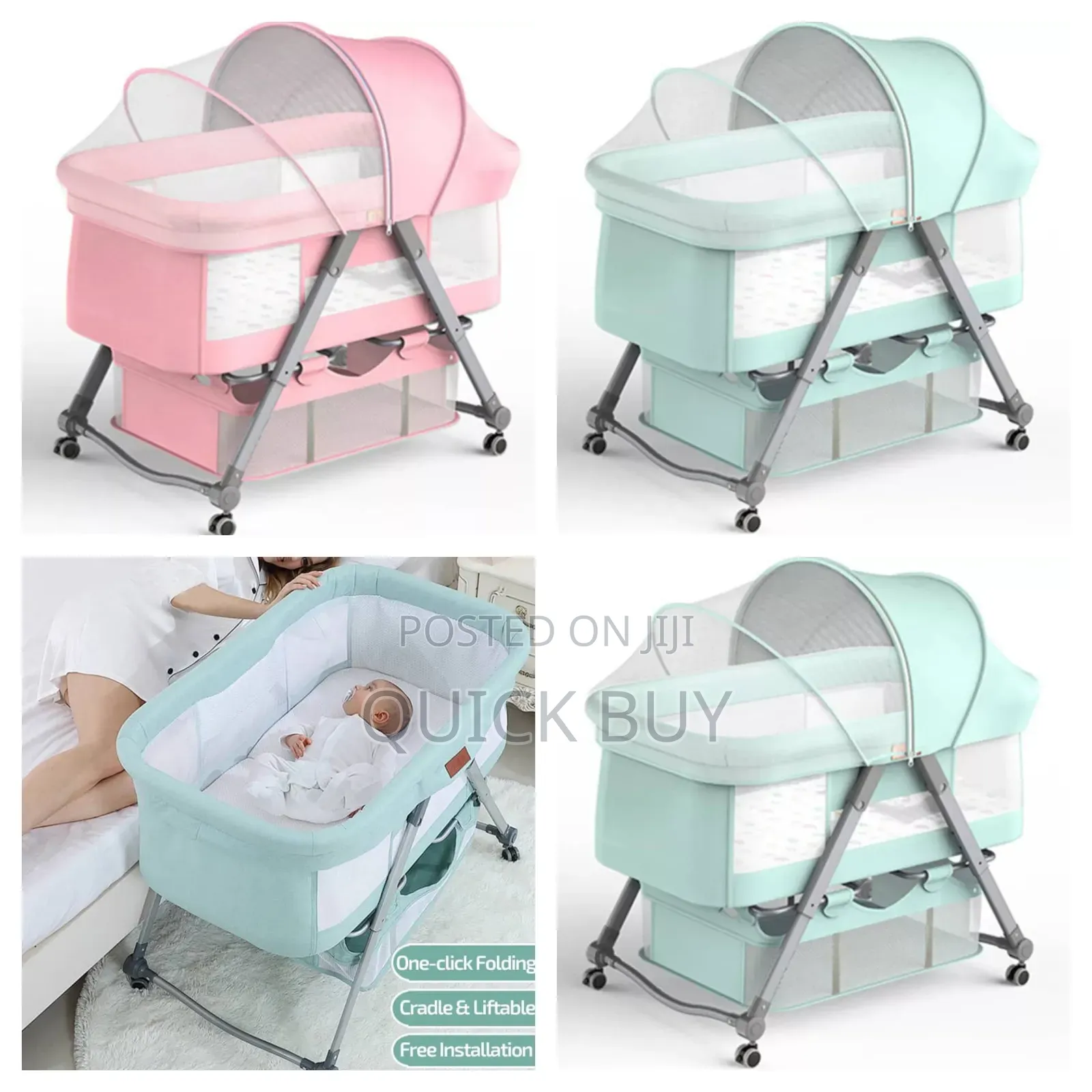 Comfortable Baby Lift Able Cradle
