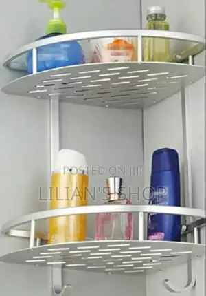 New Bathroom Shower Corner Shelf Rack