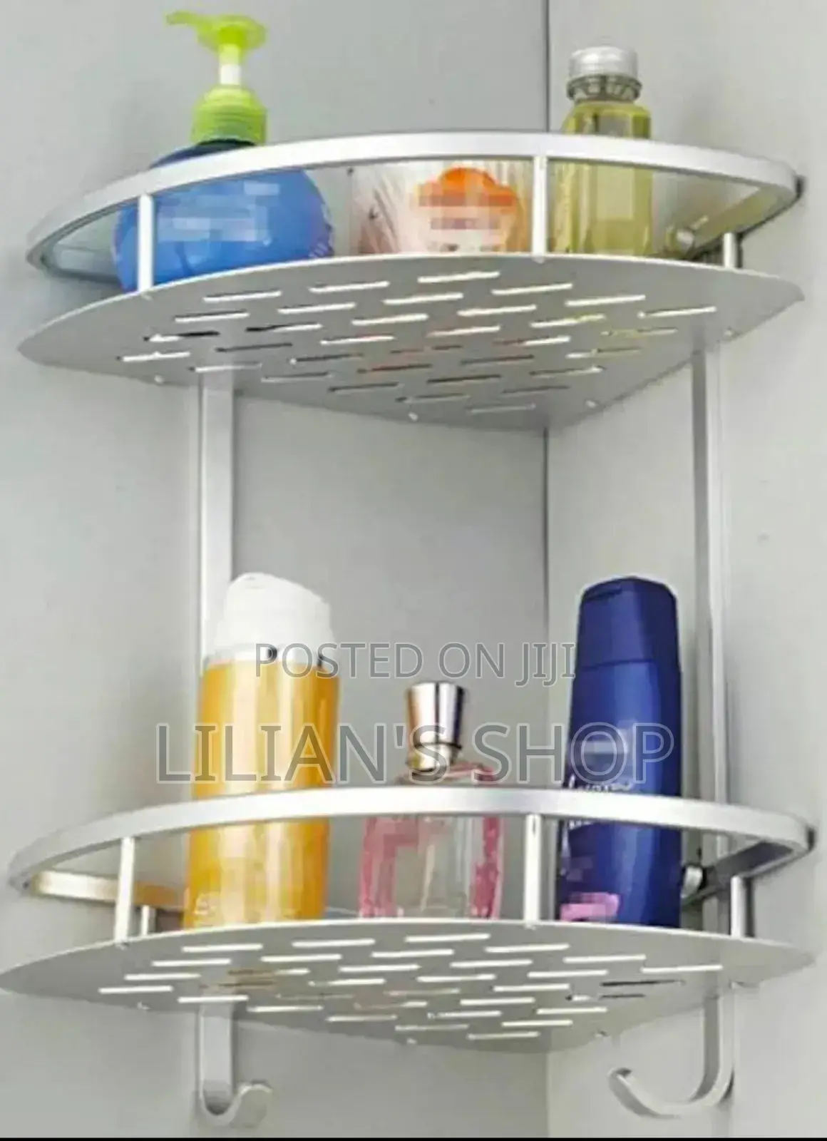 New Bathroom Shower Corner Shelf Rack