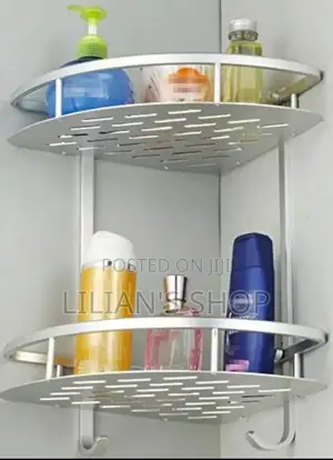 New Bathroom Shower Corner Shelf Rack