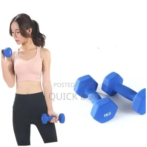 Photo - Comfortable 5kg Pair of Dumbells
