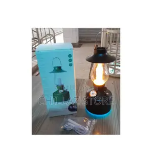 Rechargeable Retro Lamp Humidifier With Led Light.