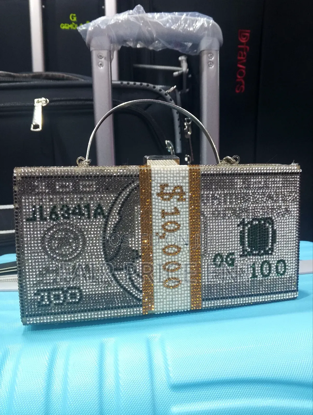 Vip Date Handbag. Silver
