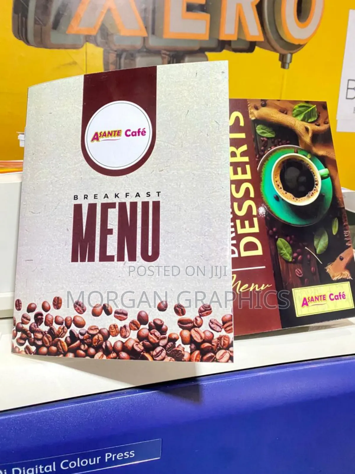 Menu Design