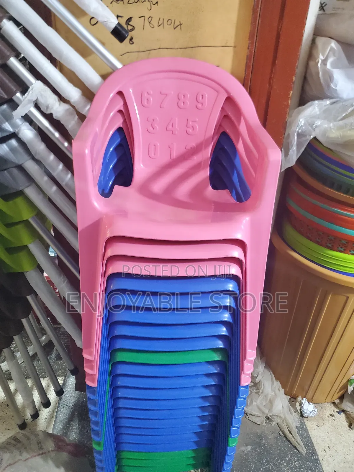 Plastic Kids Chairs Mukwano Brand