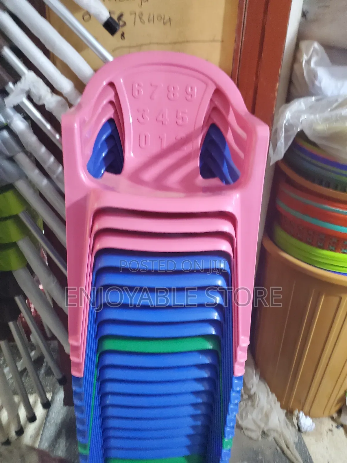Plastic Kids Chairs Mukwano Brand