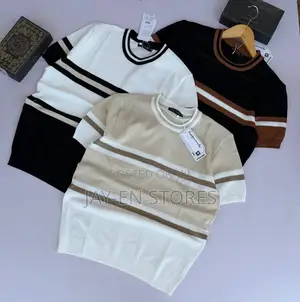 Strech Stripped Tshirts Available