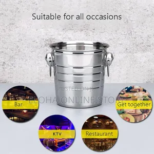 Stainless Steel Champagne Wine Ice Bucket