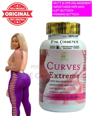 Curves Extreme Buttocks and Hips Enlargement 60capsules Pill