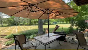 Double Outdoor Umbrella