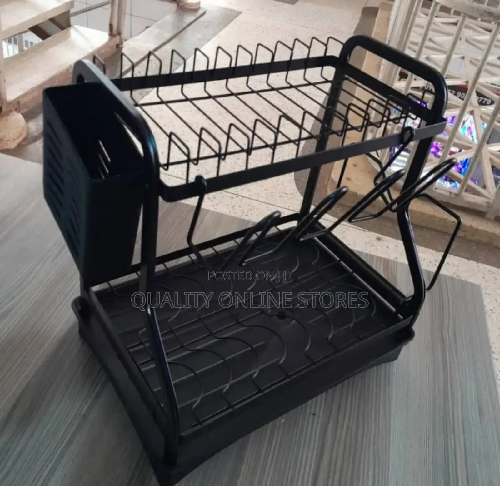 2 Layer Dish Rack Organizer