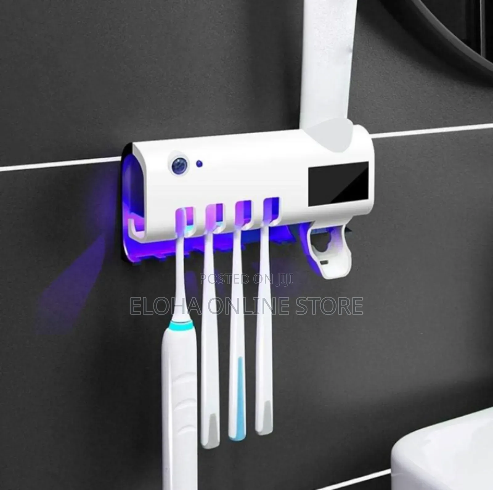 Uv Sterilized Toothbrush Dispenser