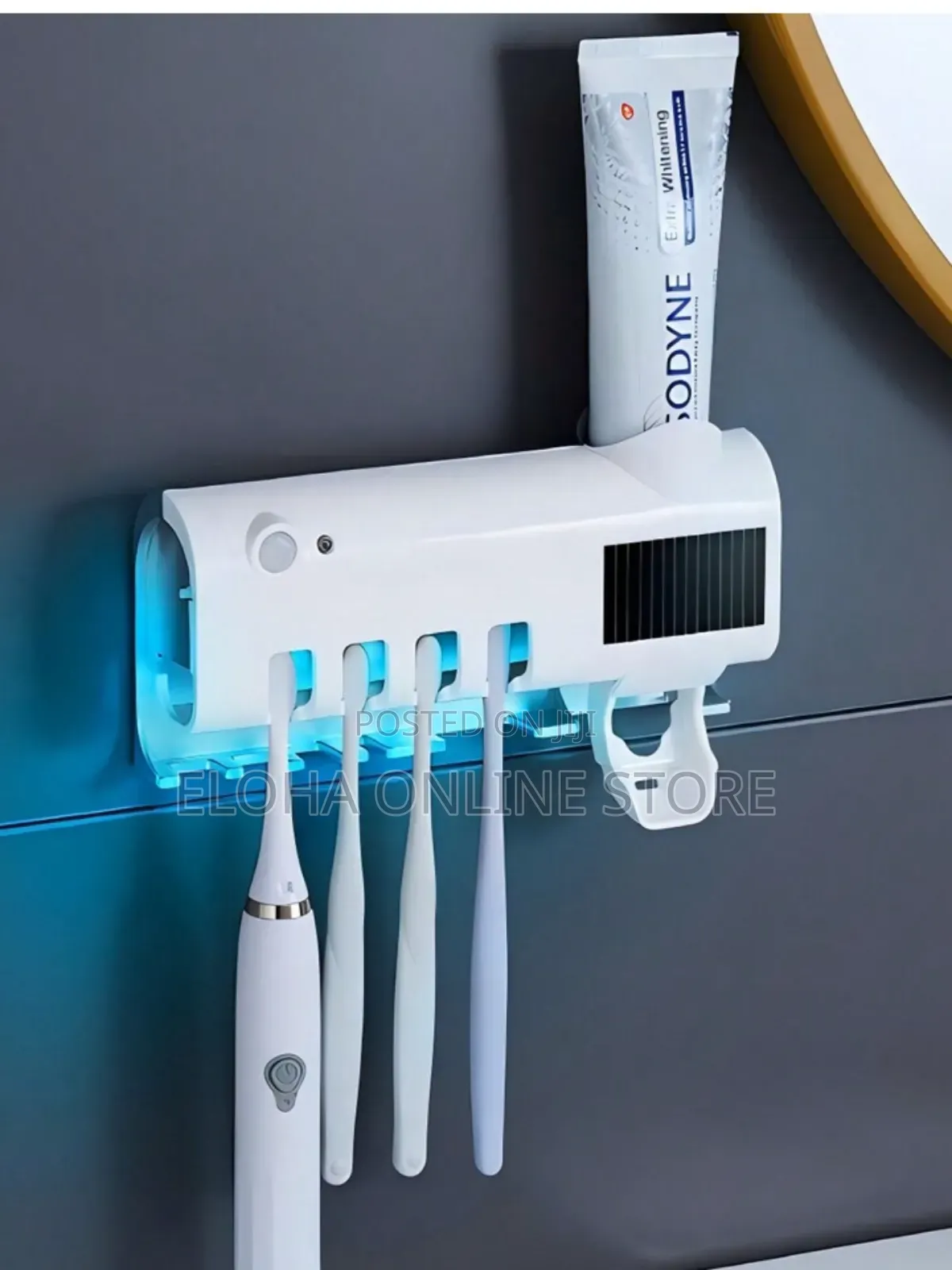 Uv Sterilized Toothbrush Dispenser