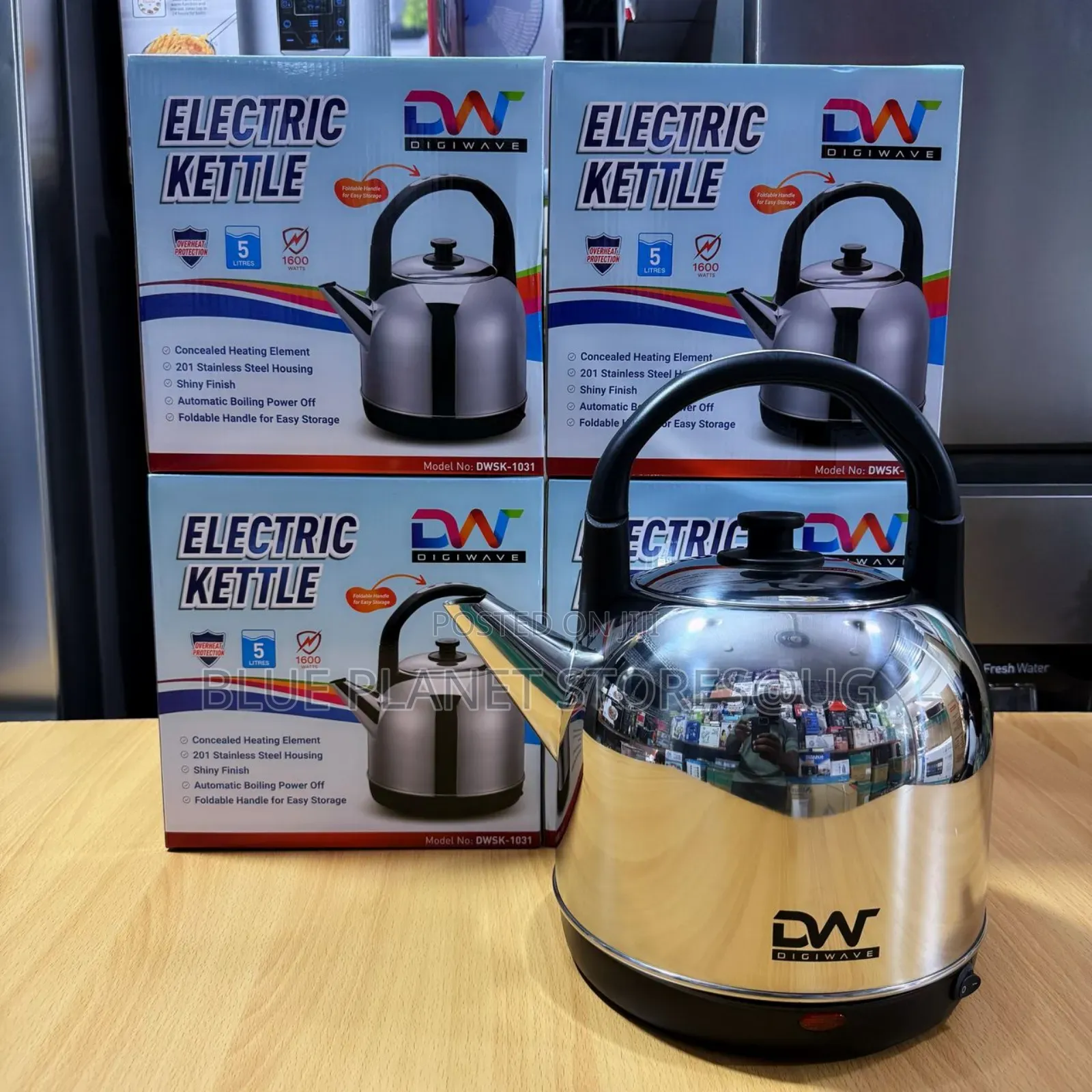 Digiwave 5.0litre Electric Cordless Kettles_ 1600w_ Dwsk1031