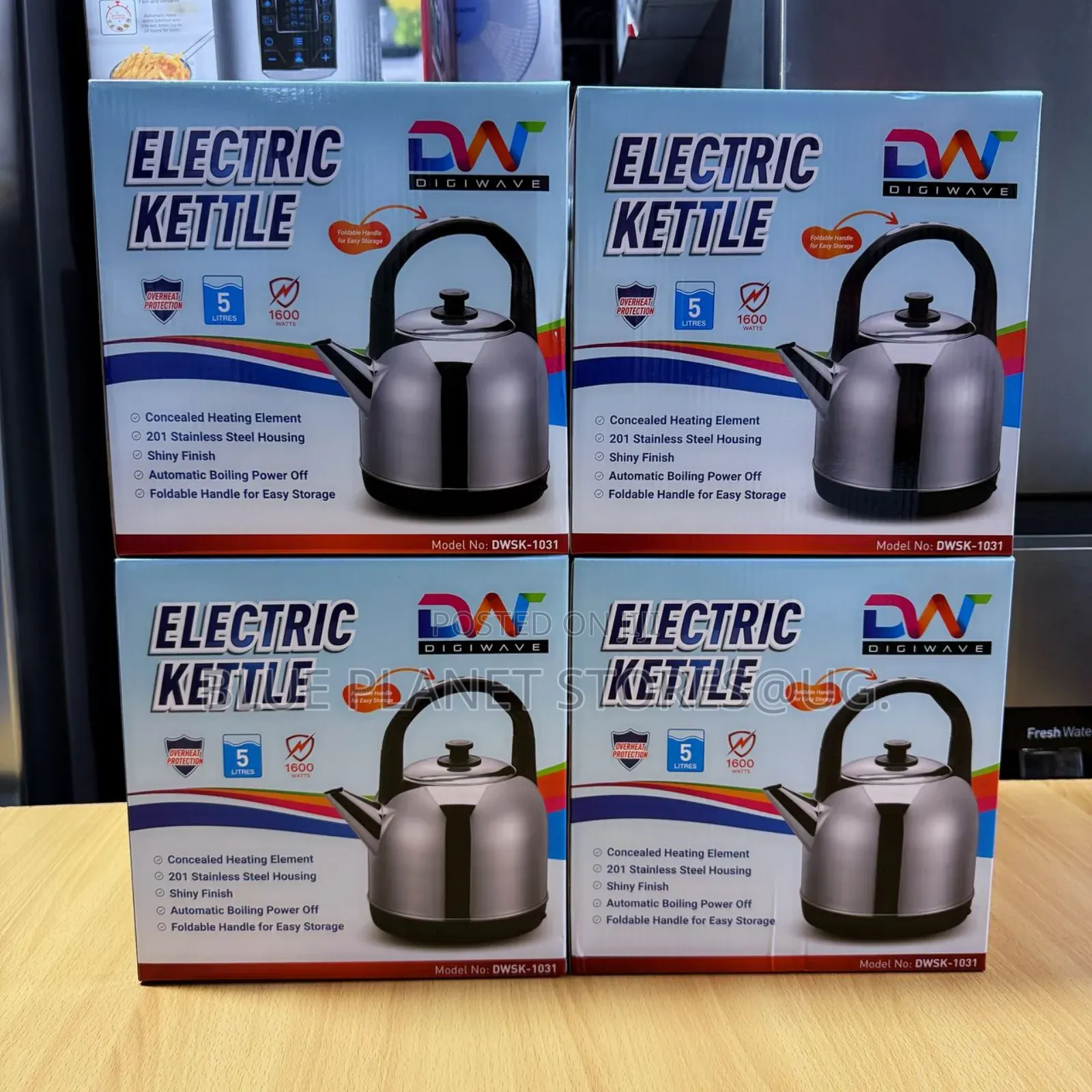 Digiwave 5.0litre Electric Cordless Kettles_ 1600w_ Dwsk1031