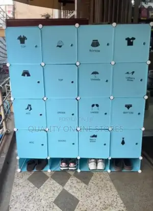 Foldable Plastic Shoe Wardrobe