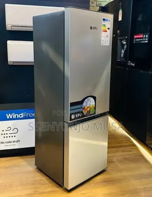 SPJ Fridge 220 Litres Combo Double Door Bottom Freezer