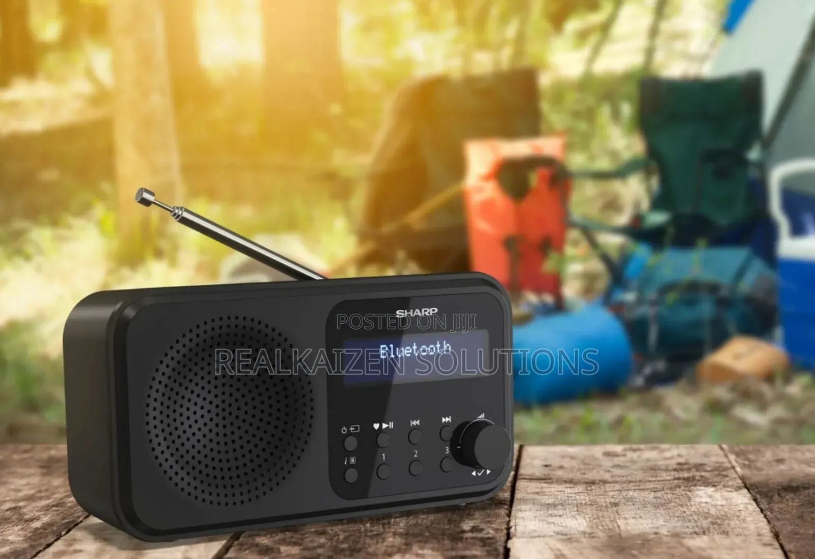 Sharp Tokyo Portable Digital Radio With Bluetooth 5.0| Alarm