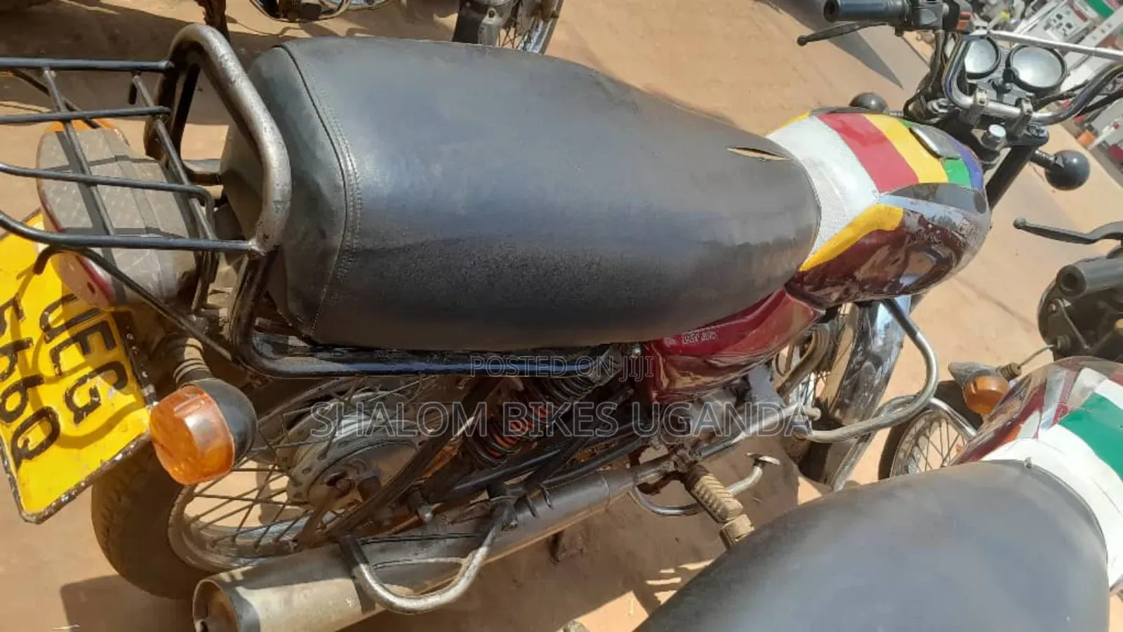 Bajaj Boxer 100 2016 Red