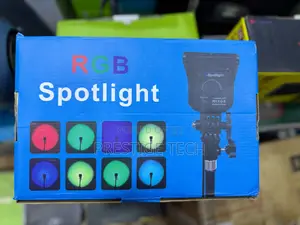 Electric RGB Spotlight (Fsd-168) With Remote Control