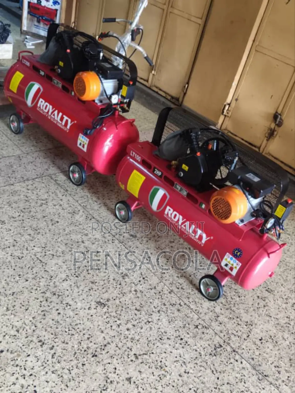 100 Liters and 200 Liters Compressors