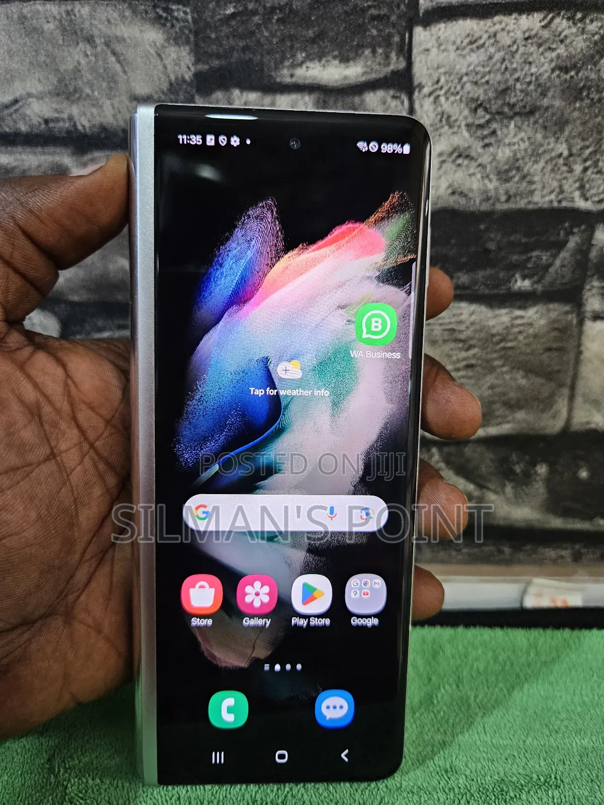New Samsung Galaxy Z Fold 3 256 GB Silver