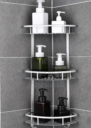 New Aluminium Bathroom Shower Corner Rack
