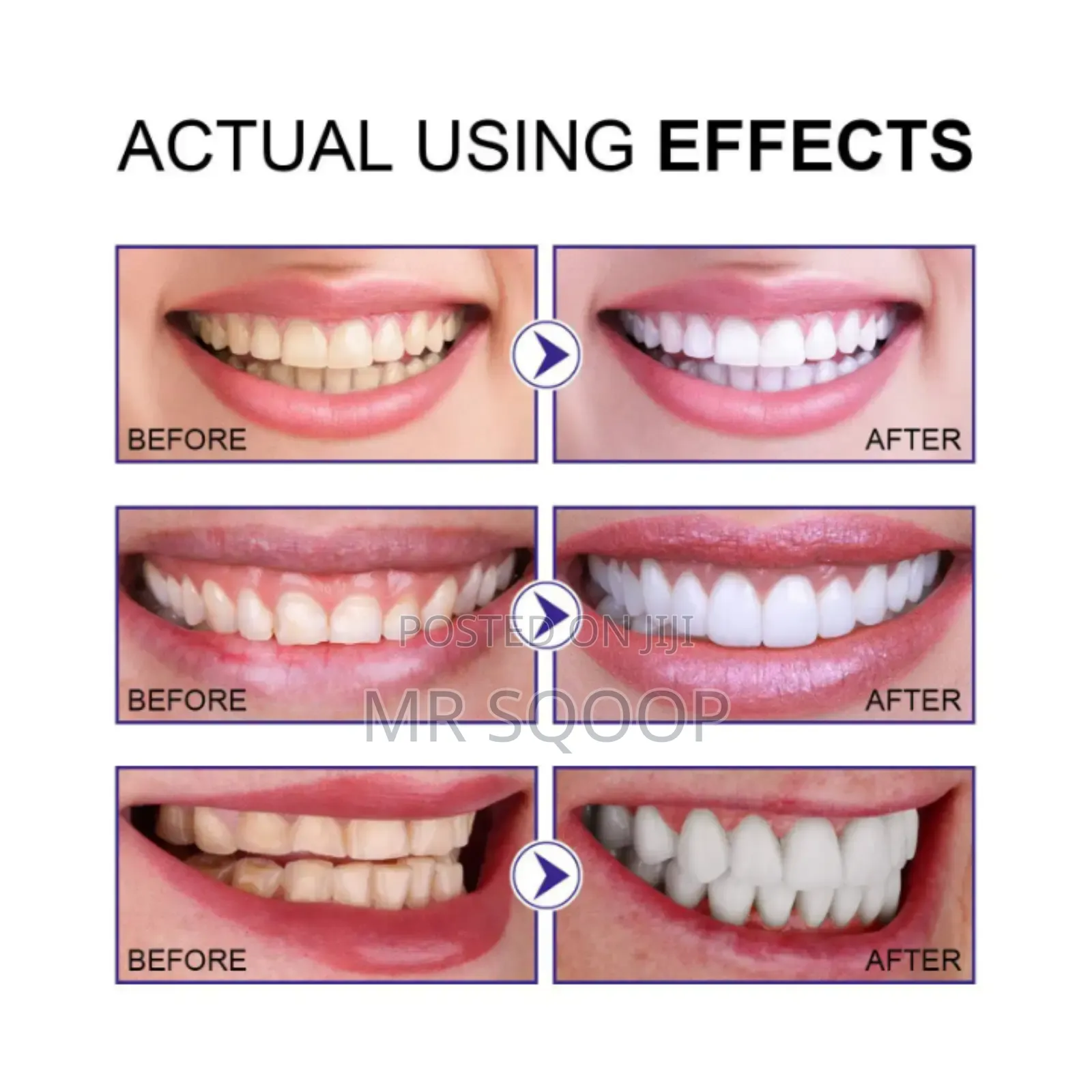 Eelhoe Herbal Mint Dental Teeth Whitening Powder