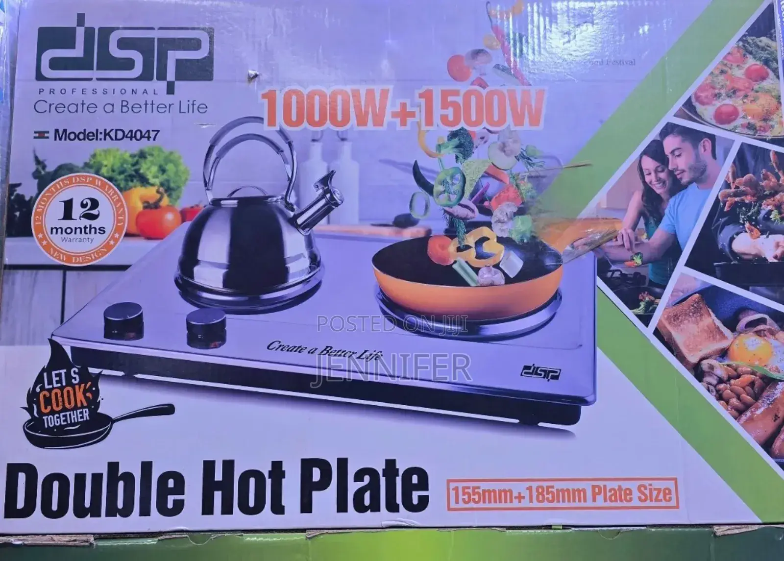 DSP Genuine Double Hot Plate
