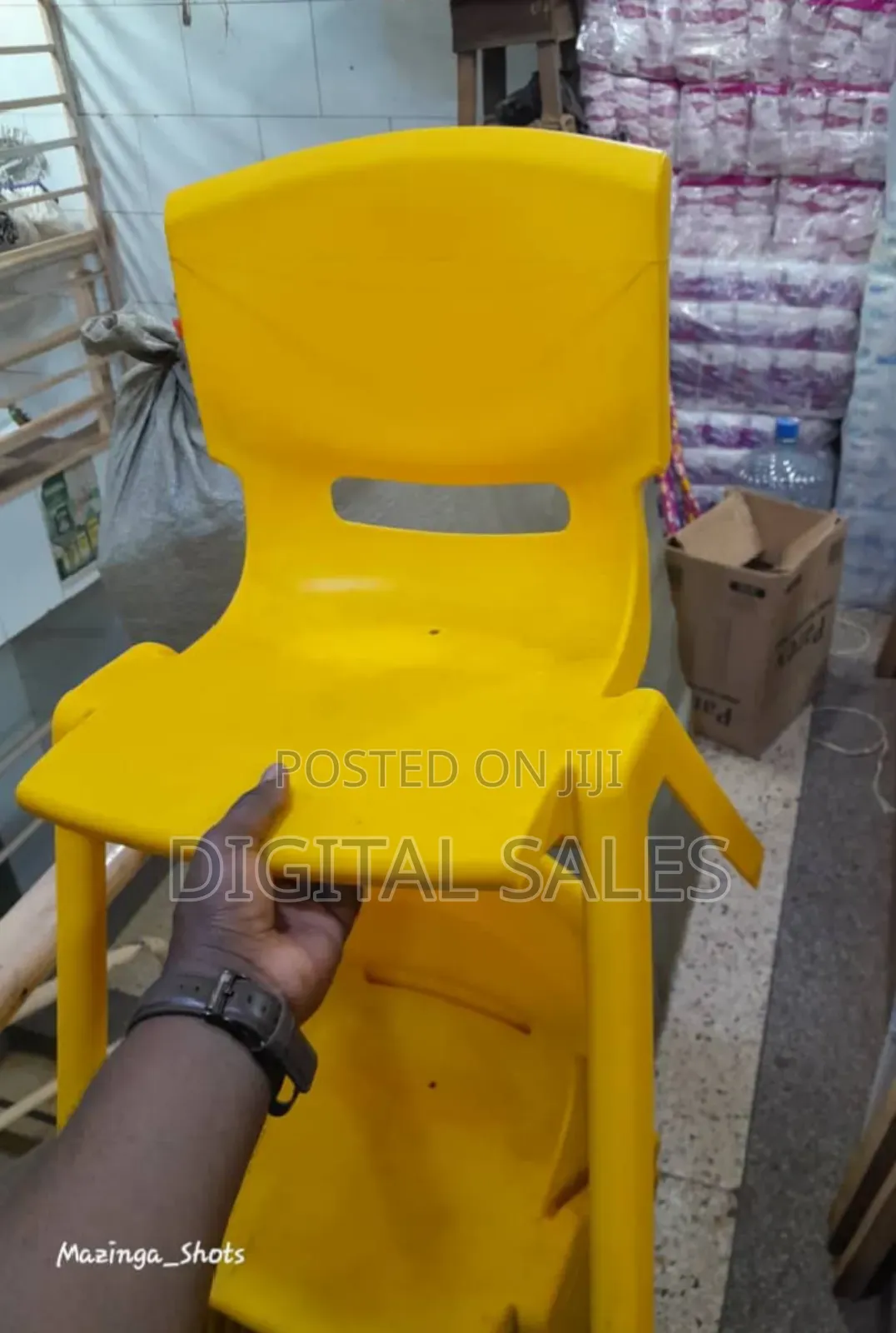 Plastic Kids Armless Chair