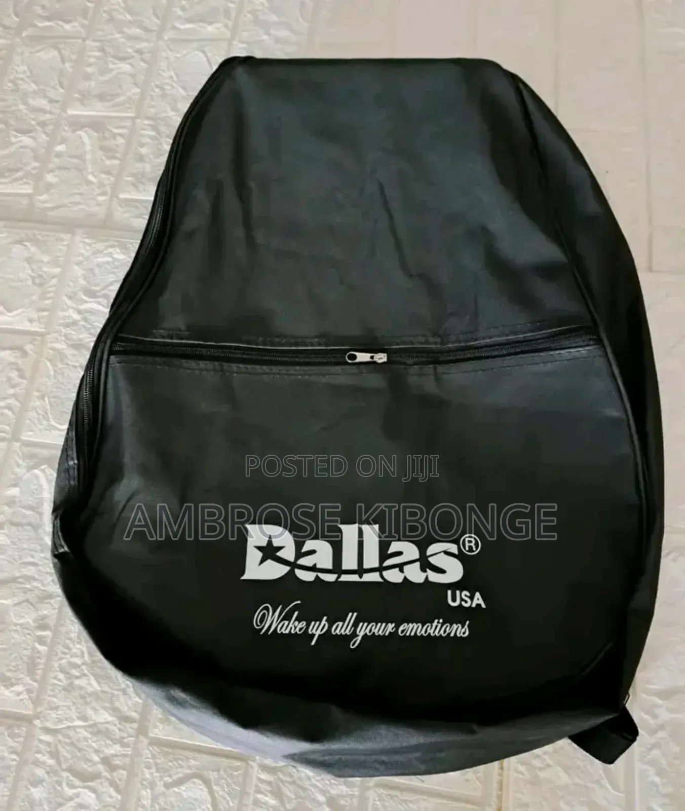 Black Single Layer Nylon Full Size Acoustic/Solo Guitar Bags