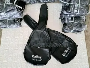 Black Single Layer Nylon Full Size Acoustic/Solo Guitar Bags