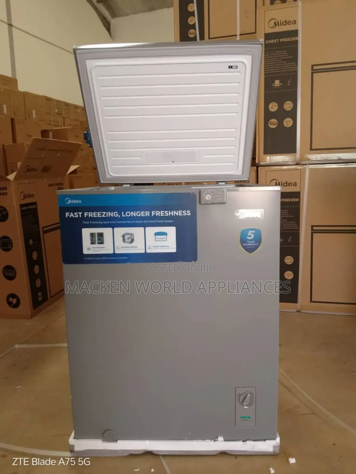 150l Media Freezer New