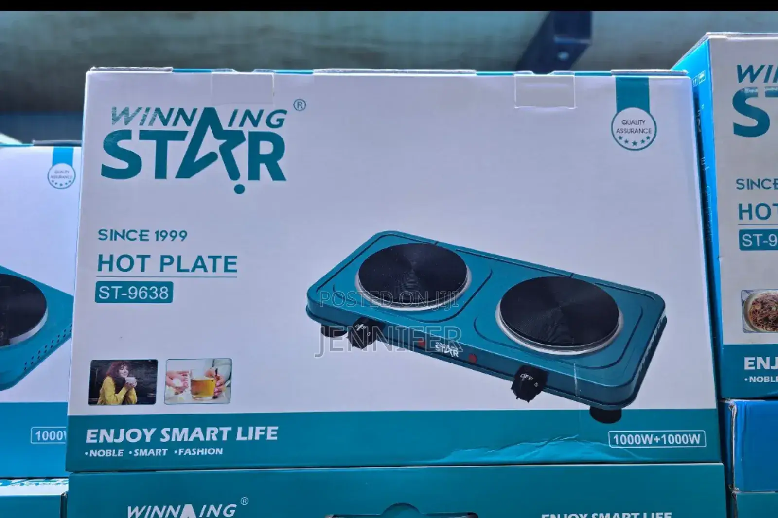 Winning Star Double Hot Plate