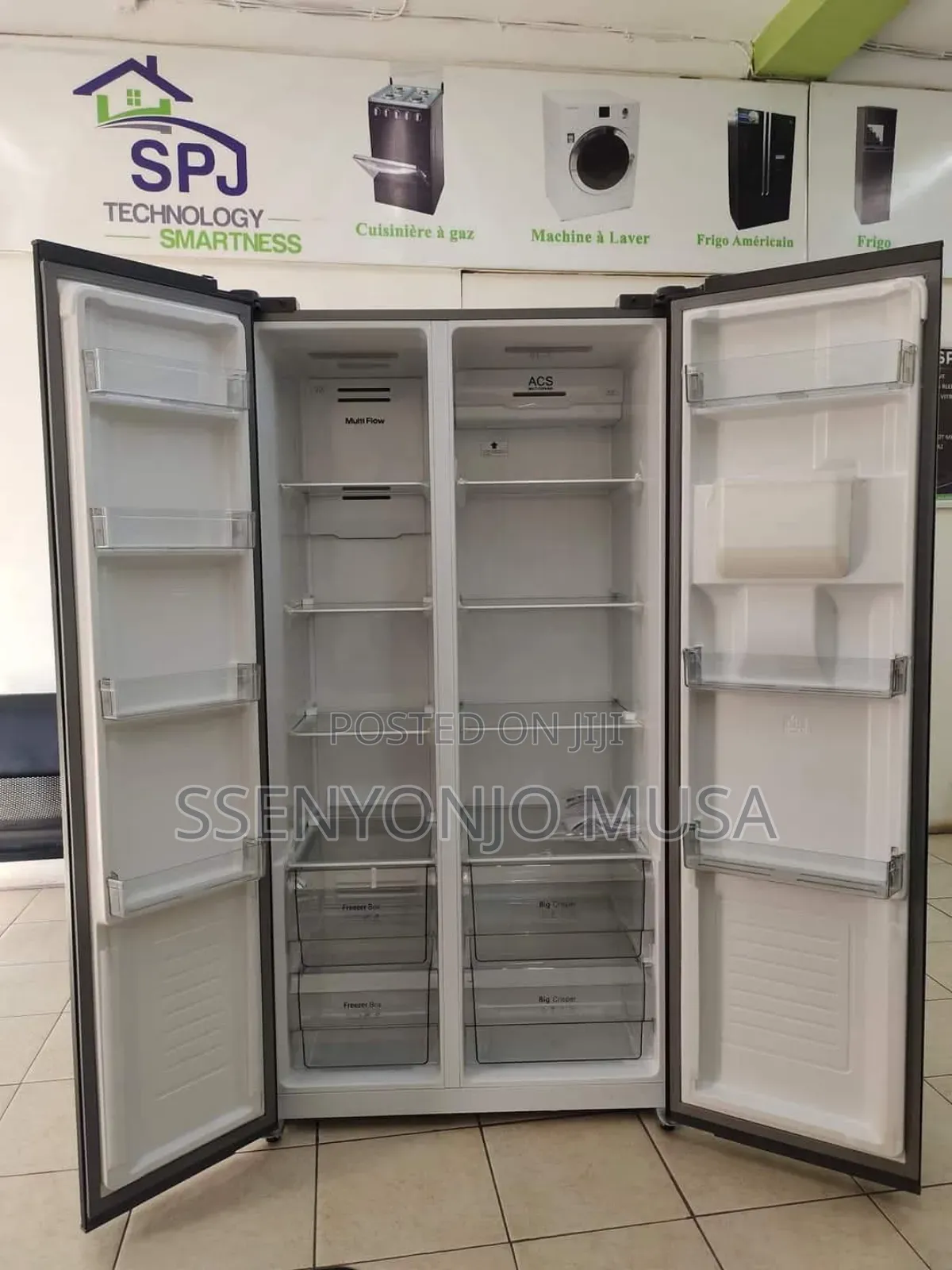 SPJ Refrigerator 699 Litres Side by Side French Door