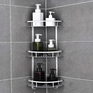 3-Tier Wall Corner Rack Shelf
