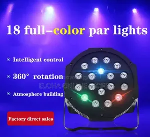 Professional High Power 18w Led Par Stage Light.
