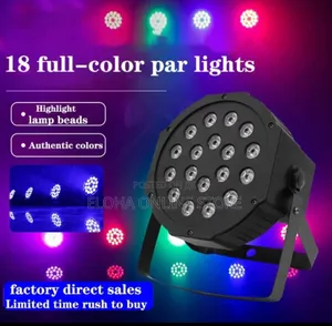 Professional High Power 18w Led Par Stage Light.