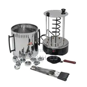 Raf Electric BBQ Skewers 1000w 6 Skewers _Automatic Rotation