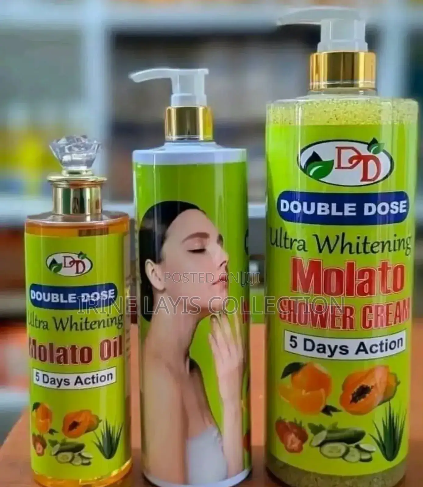 Molato Body Oil, Shower Cream and Lotion