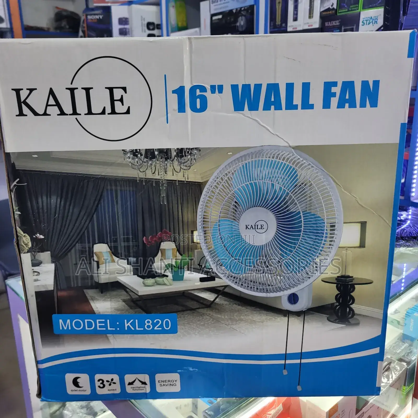 Kaile Wall Mounted Fan