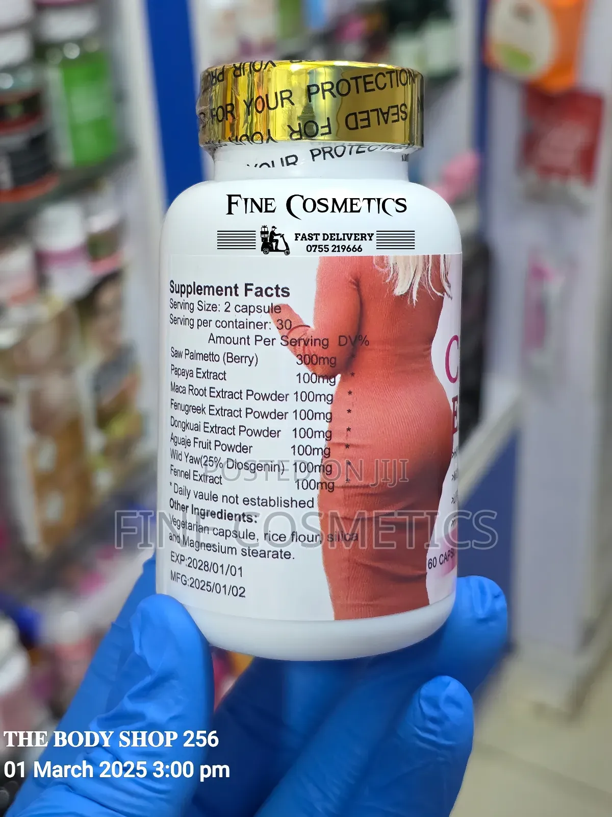 Extreme Curves Hips and Buttocks Enlargement Maca 60capsules